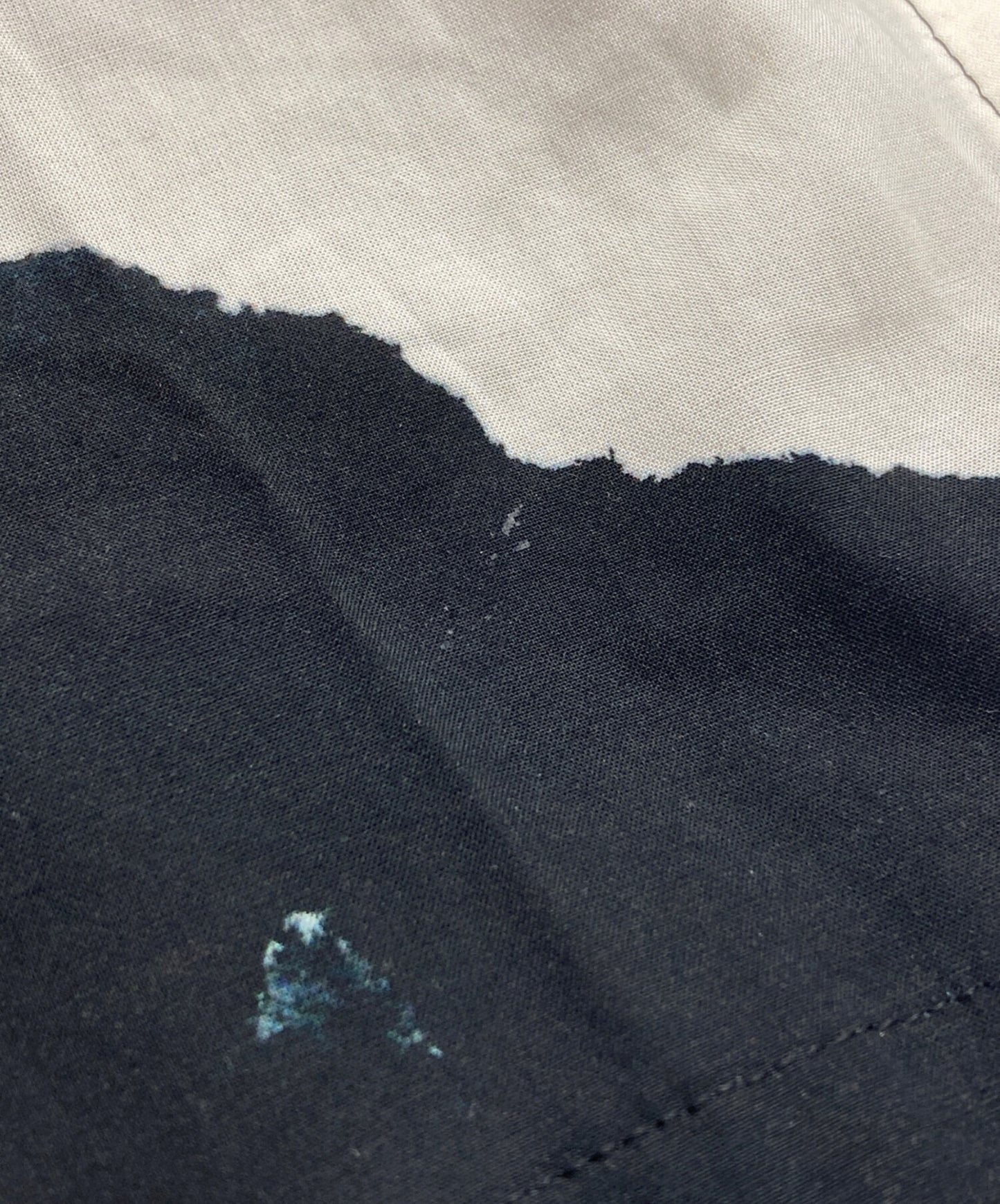 [Pre-owned] GROUND Y Front Dolman Short Sleeve Big Shirt ARTICLE GP-B11-202