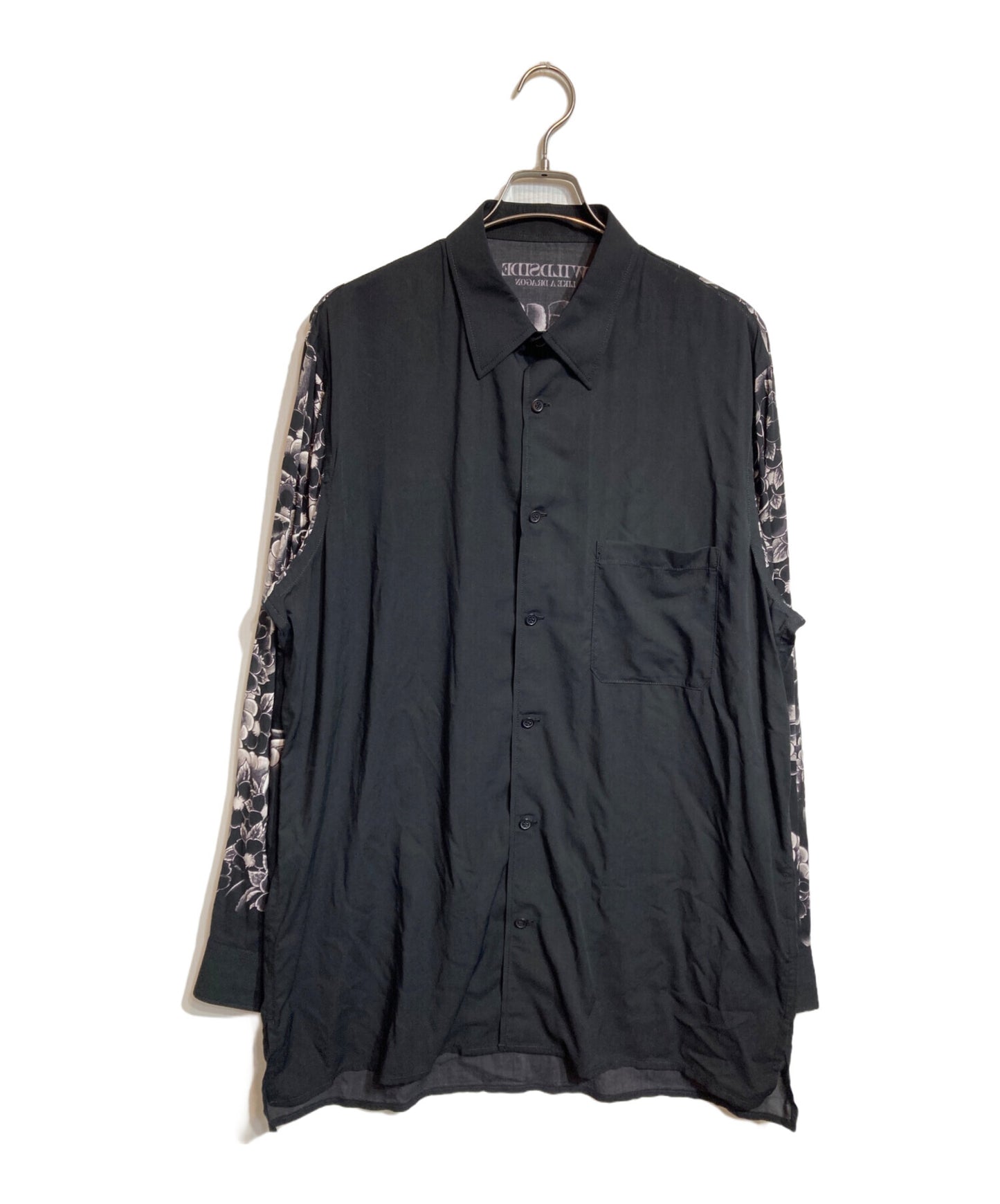[Pre-owned] WILDSIDE YOHJI YAMAMOTO Rayon Shirt (Tiger) SP-B64-251