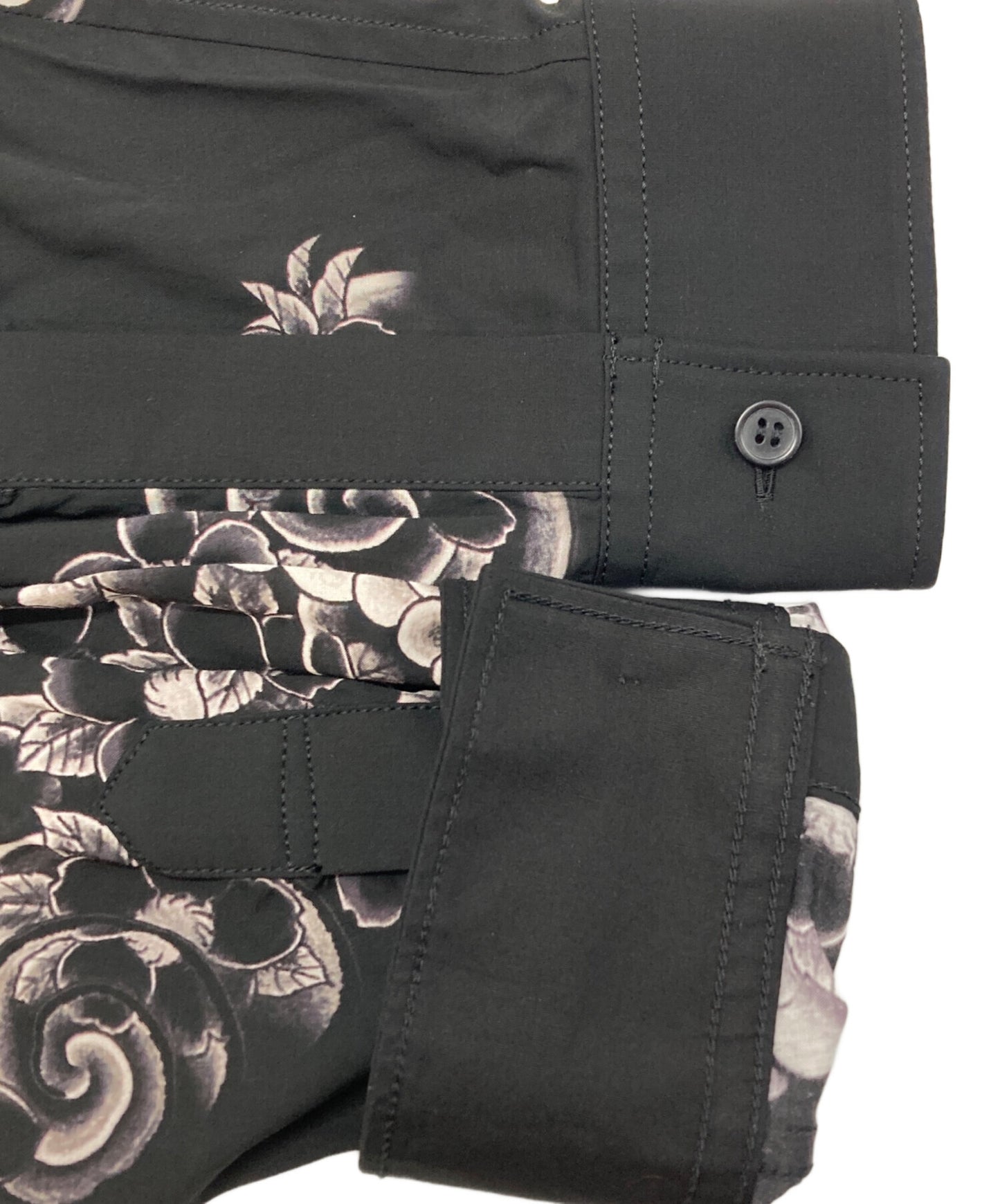 [Pre-owned] WILDSIDE YOHJI YAMAMOTO Rayon Shirt (Tiger) SP-B64-251