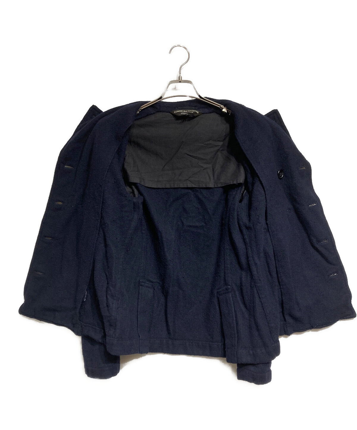 [Pre-owned] COMME des GARCONS HOMME PLUS Wool Shrinkable P Coat PB-C013