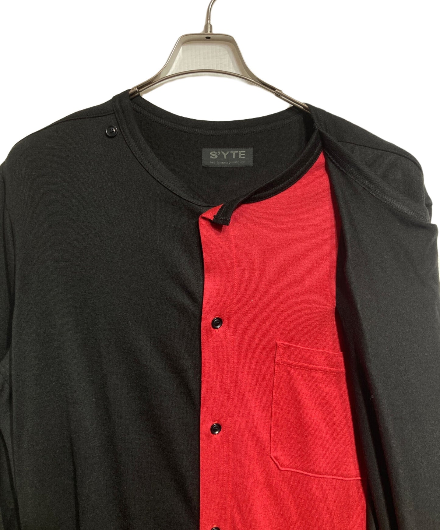 [Pre-owned] s'yte Layered wrap long-sleeved UV-T13-605