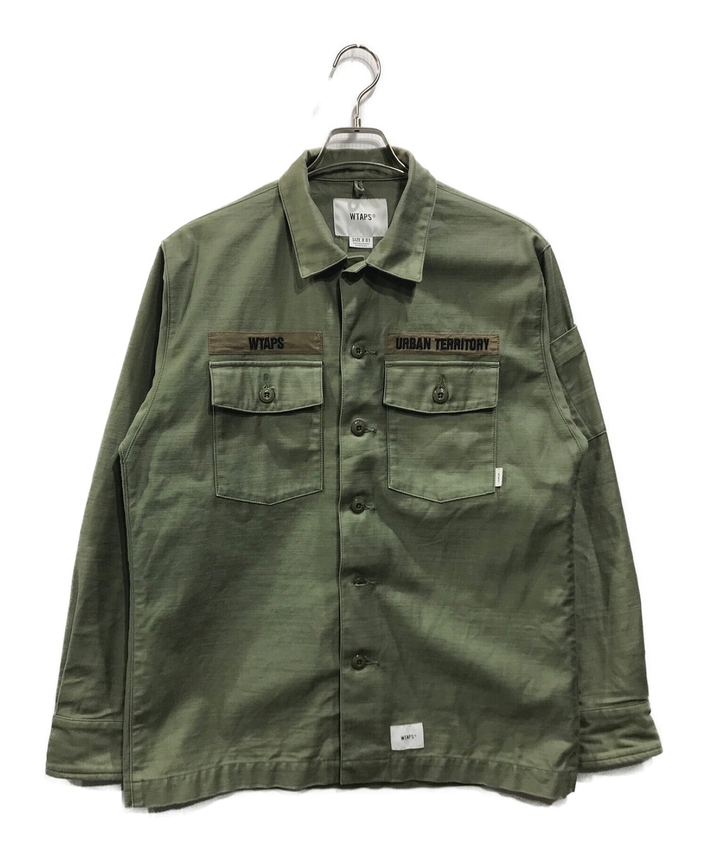 [Pre-owned] WTAPS 20AW BUDS/LSCOTTON. SATIN 202BRDT-SHM01