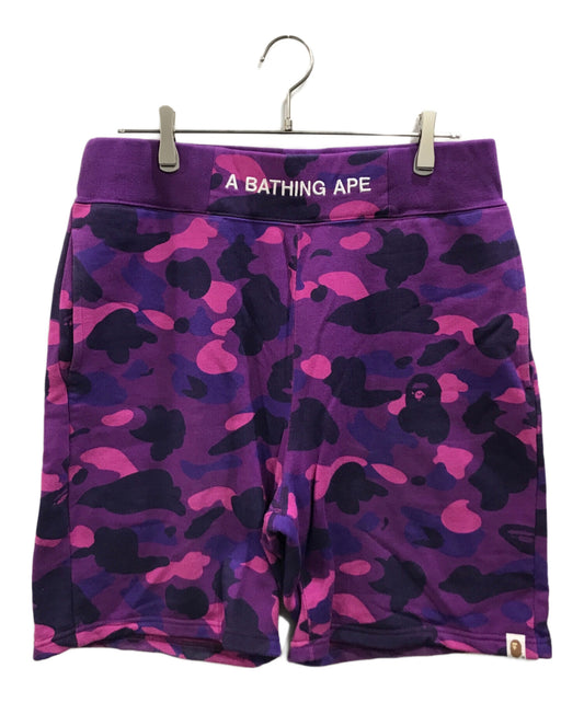 [Pre-owned] A BATHING APE COLOR CAMO SWEAT SHORTS 001SPI801001M