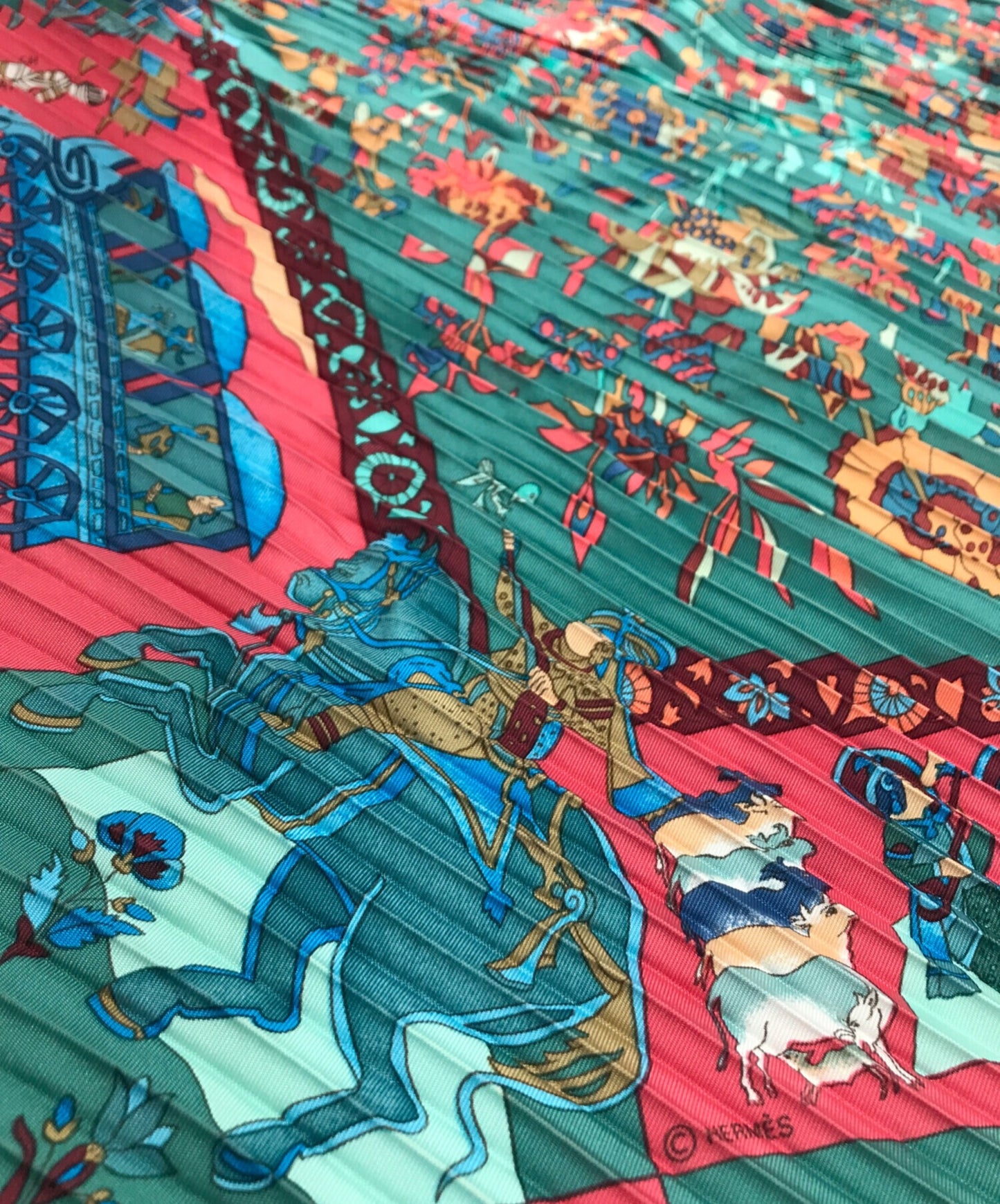 [Pre-owned] HERMES Carré 90 Fantaisies indiennes