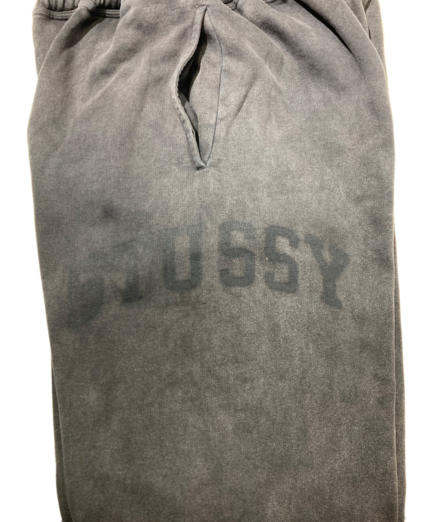 [Pre-owned] stussy FLEECE PANT FADED GRAPHIC 116667