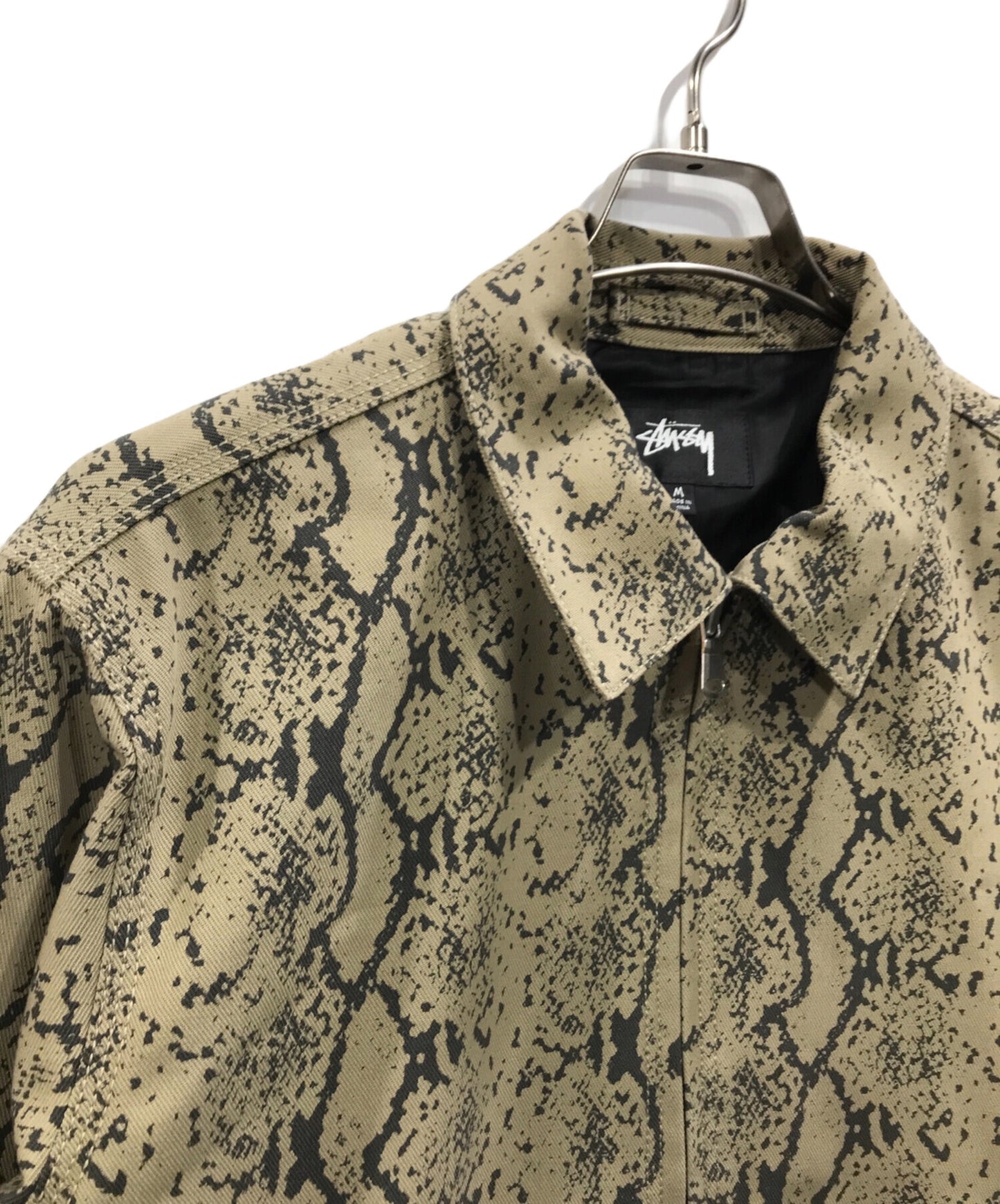 [Pre-owned] stussy GARAGE JACKET GABARDINE 115843