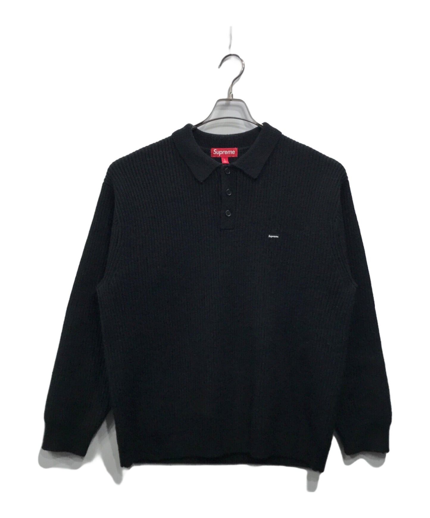 [Pre-owned] SUPREME Small box logo polo sweater
