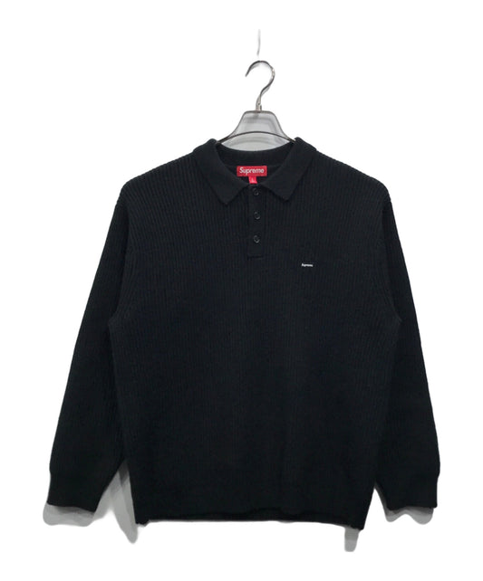 [Pre-owned] SUPREME Small box logo polo sweater