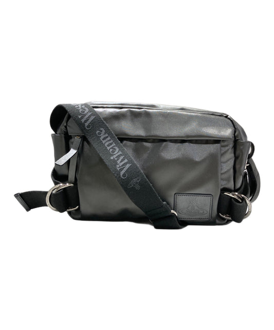 [Pre-owned] Vivienne Westwood Metallic Utility Shoulder Bag