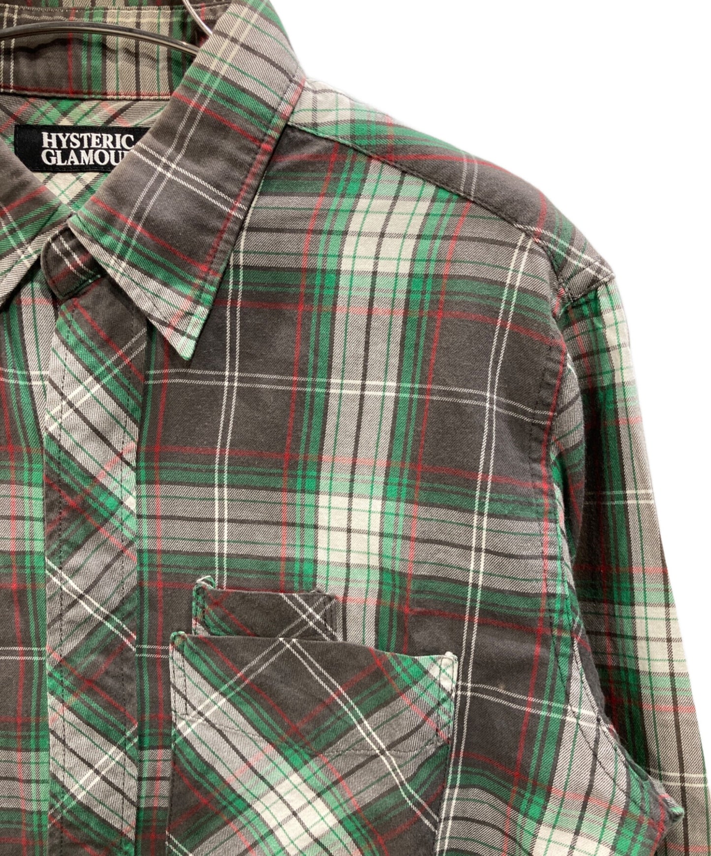 [Pre-owned] Hysteric Glamour checked shirt 0293AH03