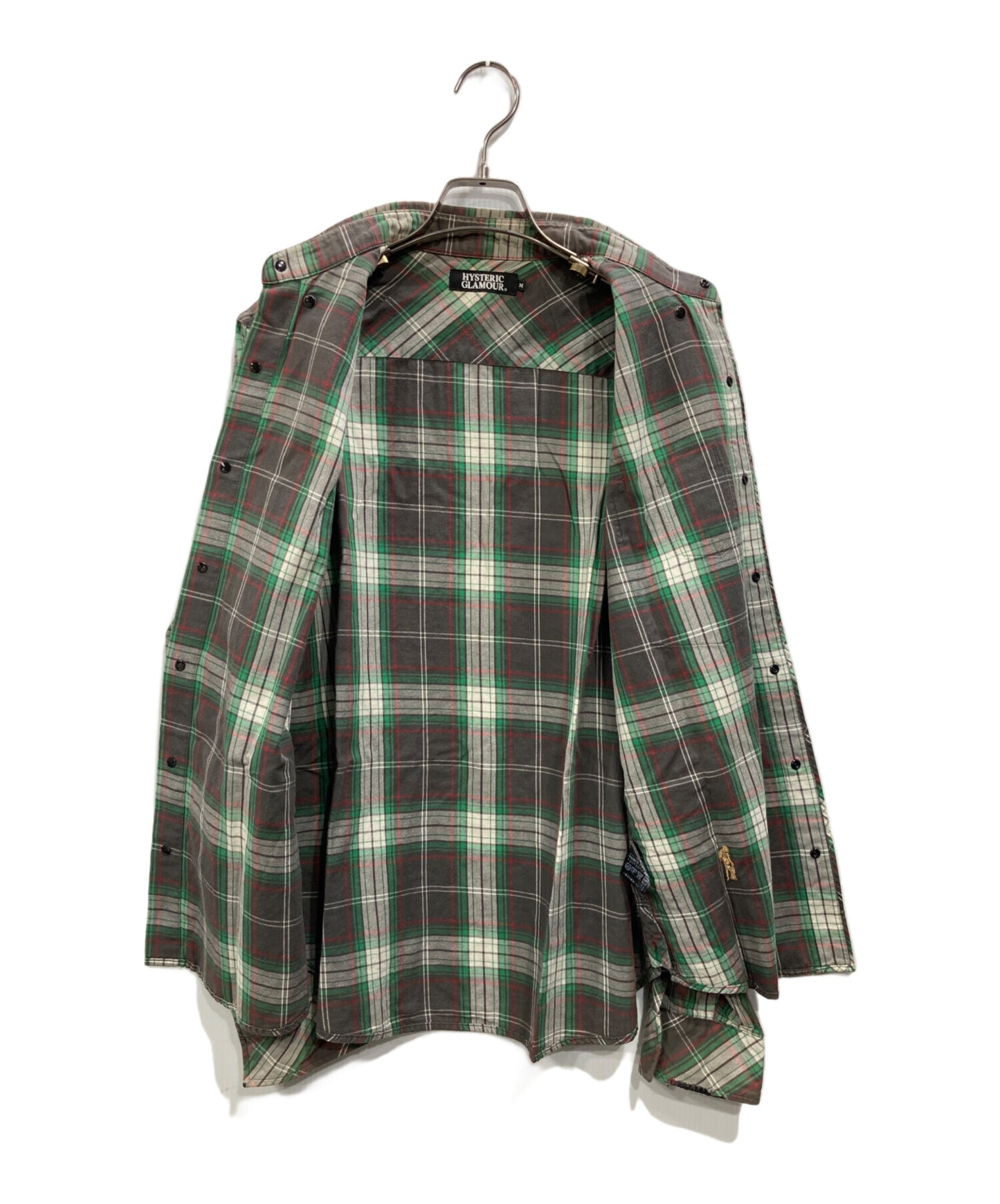 [Pre-owned] Hysteric Glamour checked shirt 0293AH03