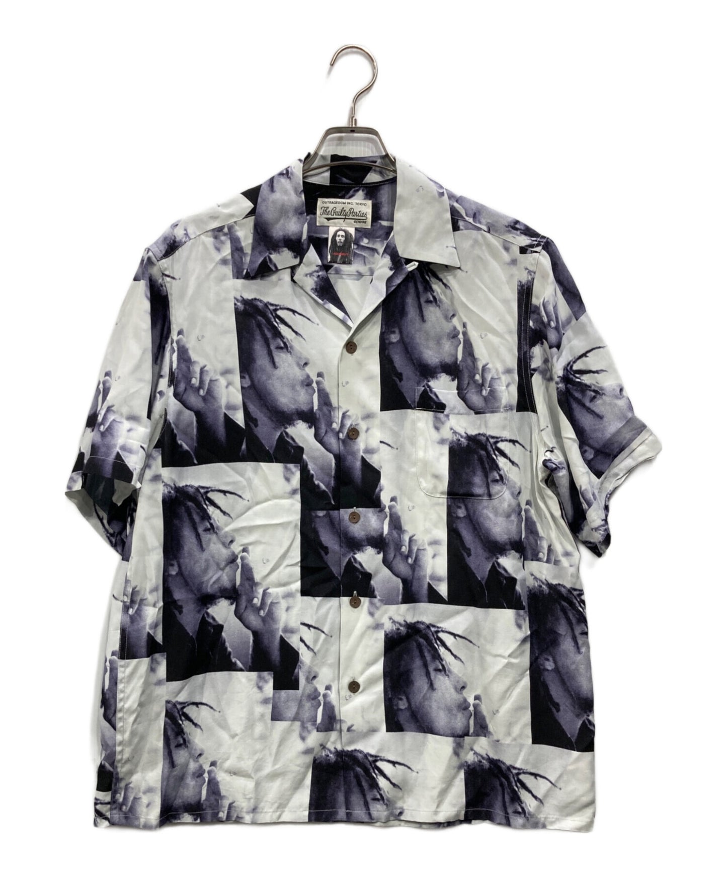 [Pre-owned] WACKO MARIA BOB MARLEY/ S/S HAWAIIAN SHIRT