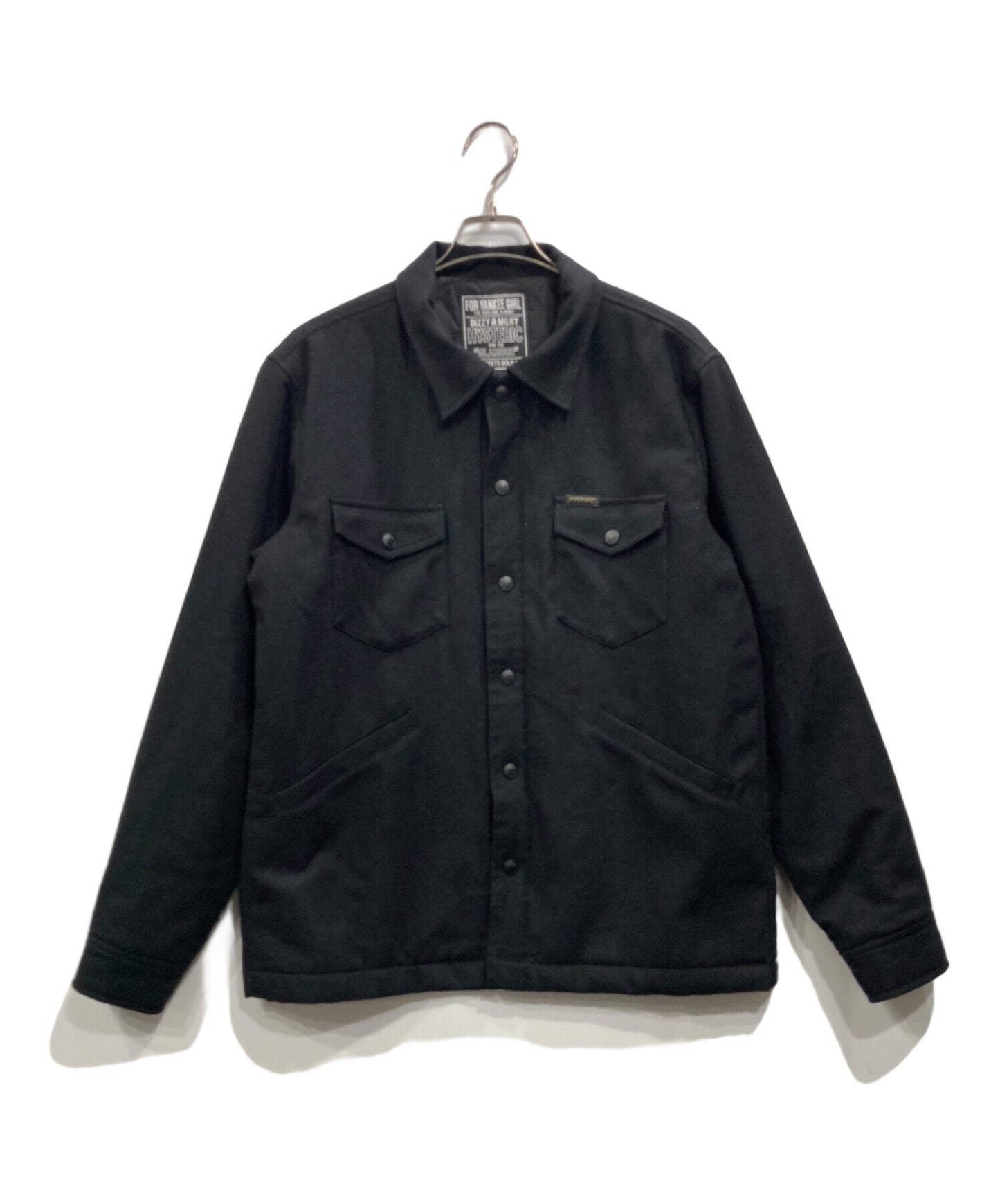 [Pre-owned] Hysteric Glamour STATE OF HYSTERIC embroidered CPO shirt jacket 02243AB18