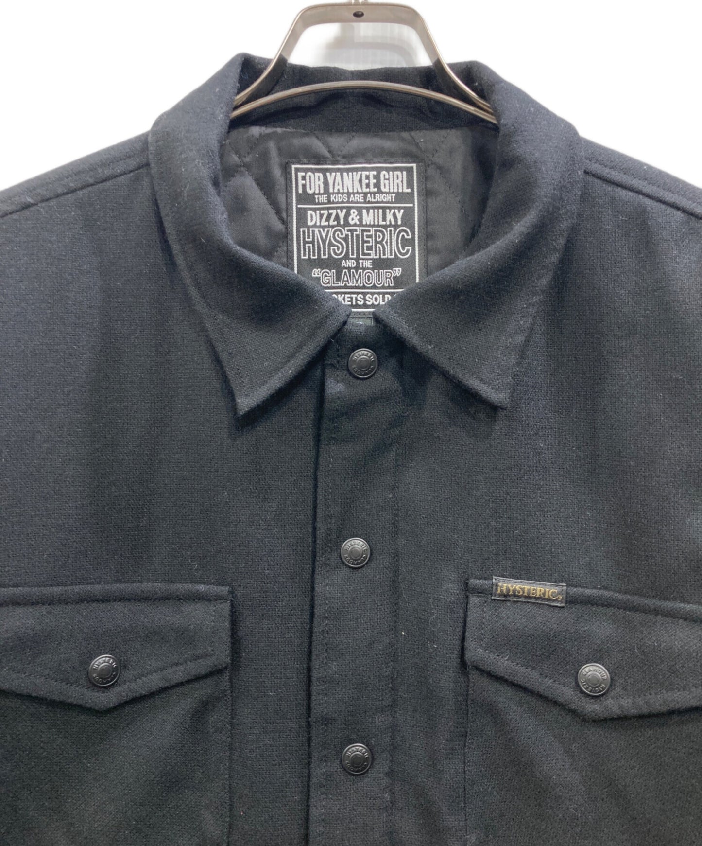 [Pre-owned] Hysteric Glamour STATE OF HYSTERIC embroidered CPO shirt jacket 02243AB18