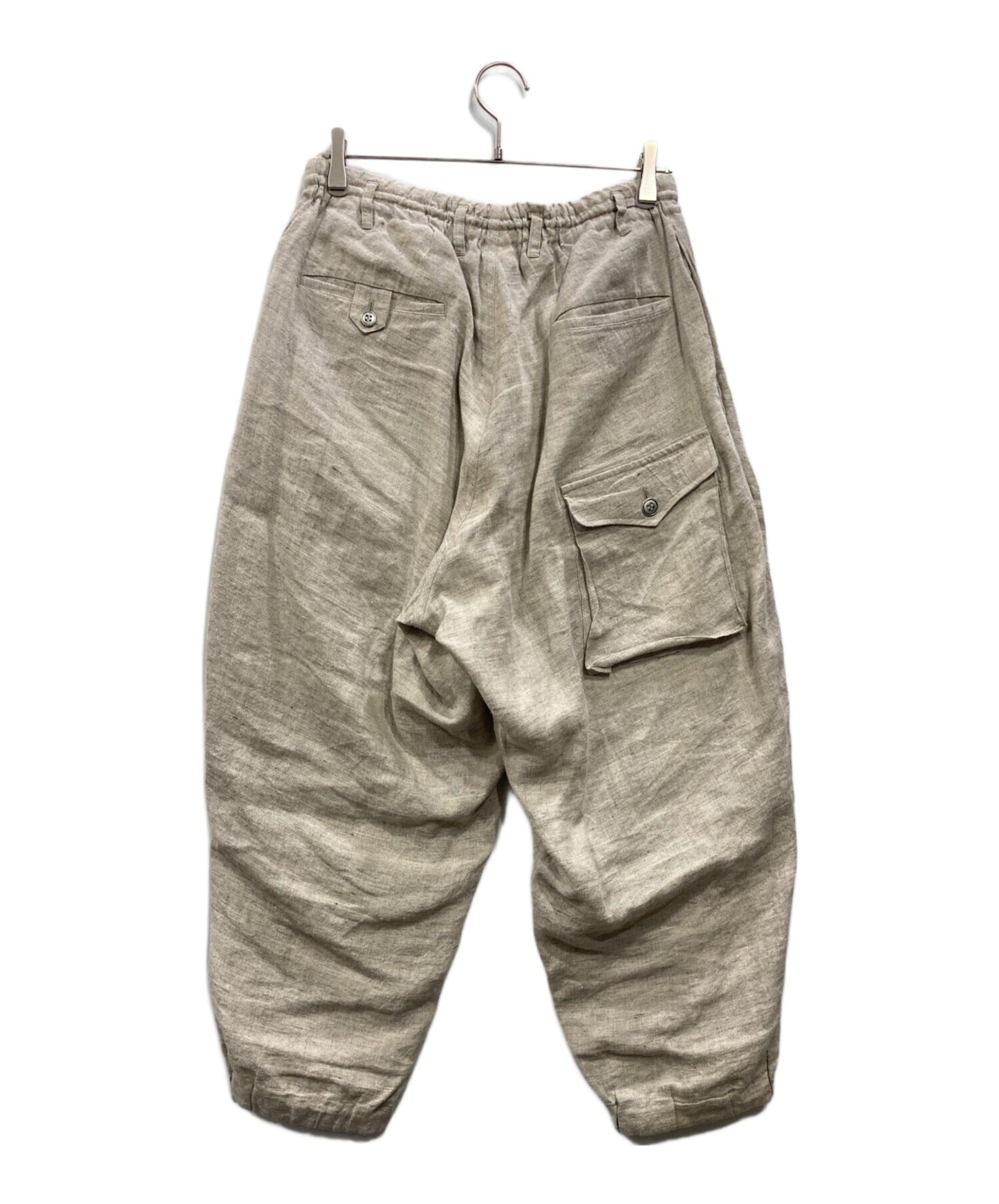 [Pre-owned] Yohji Yamamoto pour homme linen cargo pants HD-P77-319
