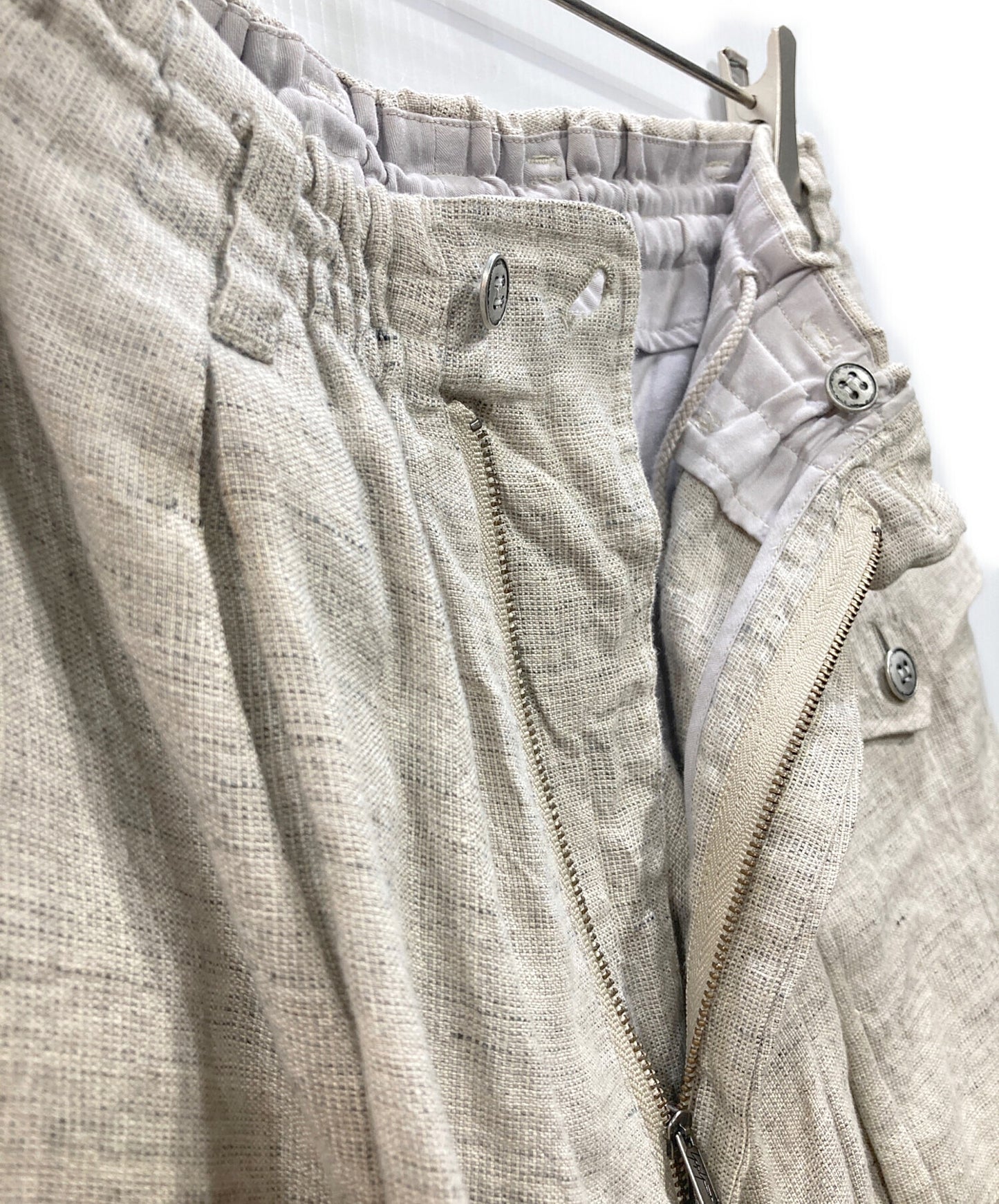 [Pre-owned] Yohji Yamamoto pour homme linen cargo pants HD-P77-319