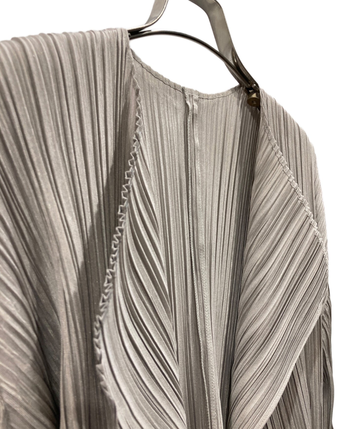 [Pre-owned] PLEATS PLEASE pleated cardigan PP71-J0532