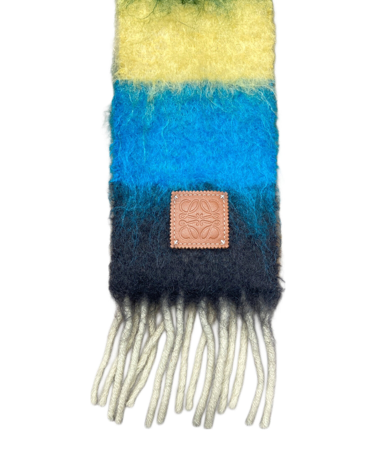 [Pre-owned] LOEWE mohair-blend scarf