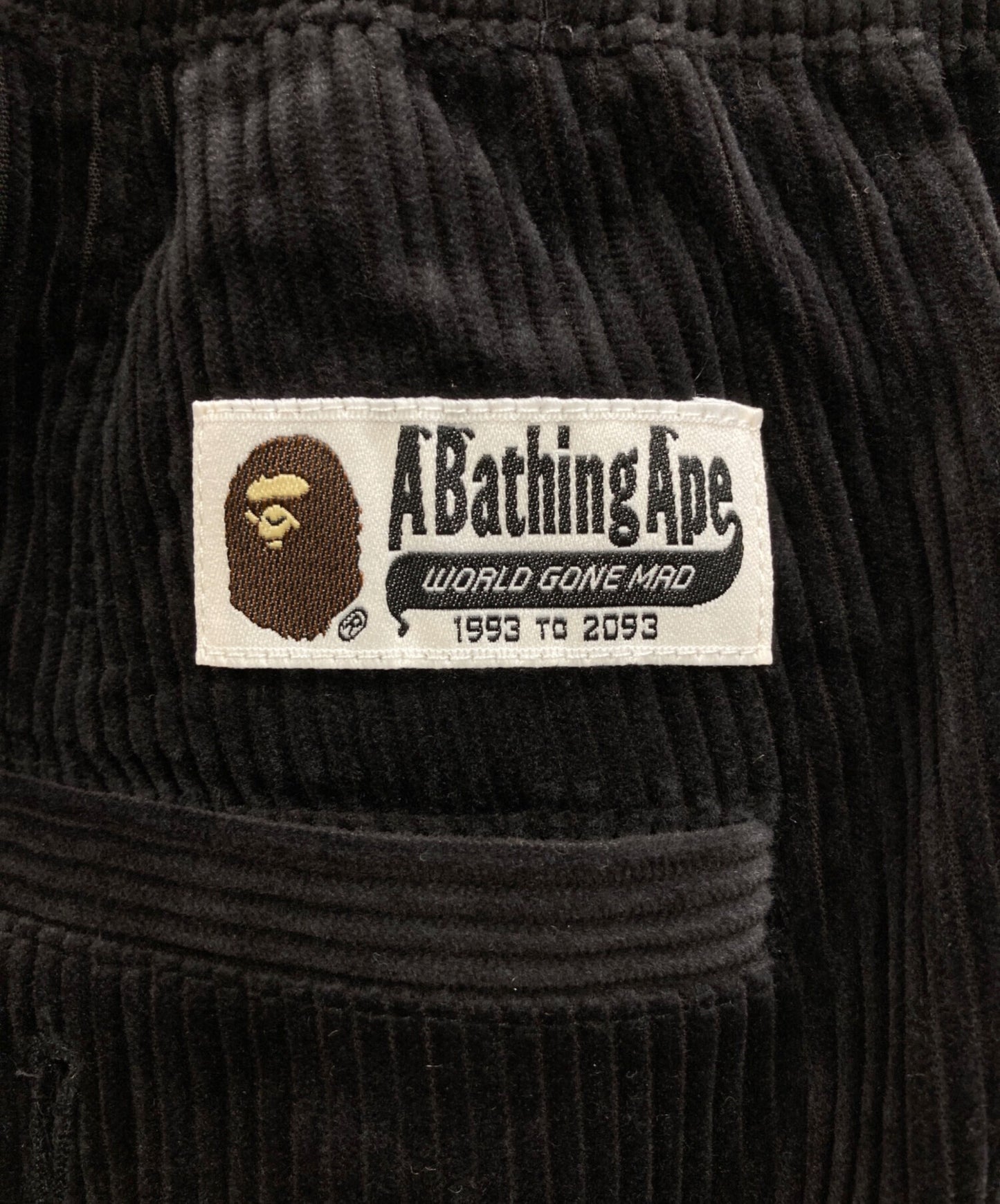 [Pre-owned] A BATHING APE corduroy pants 001ptj8010651