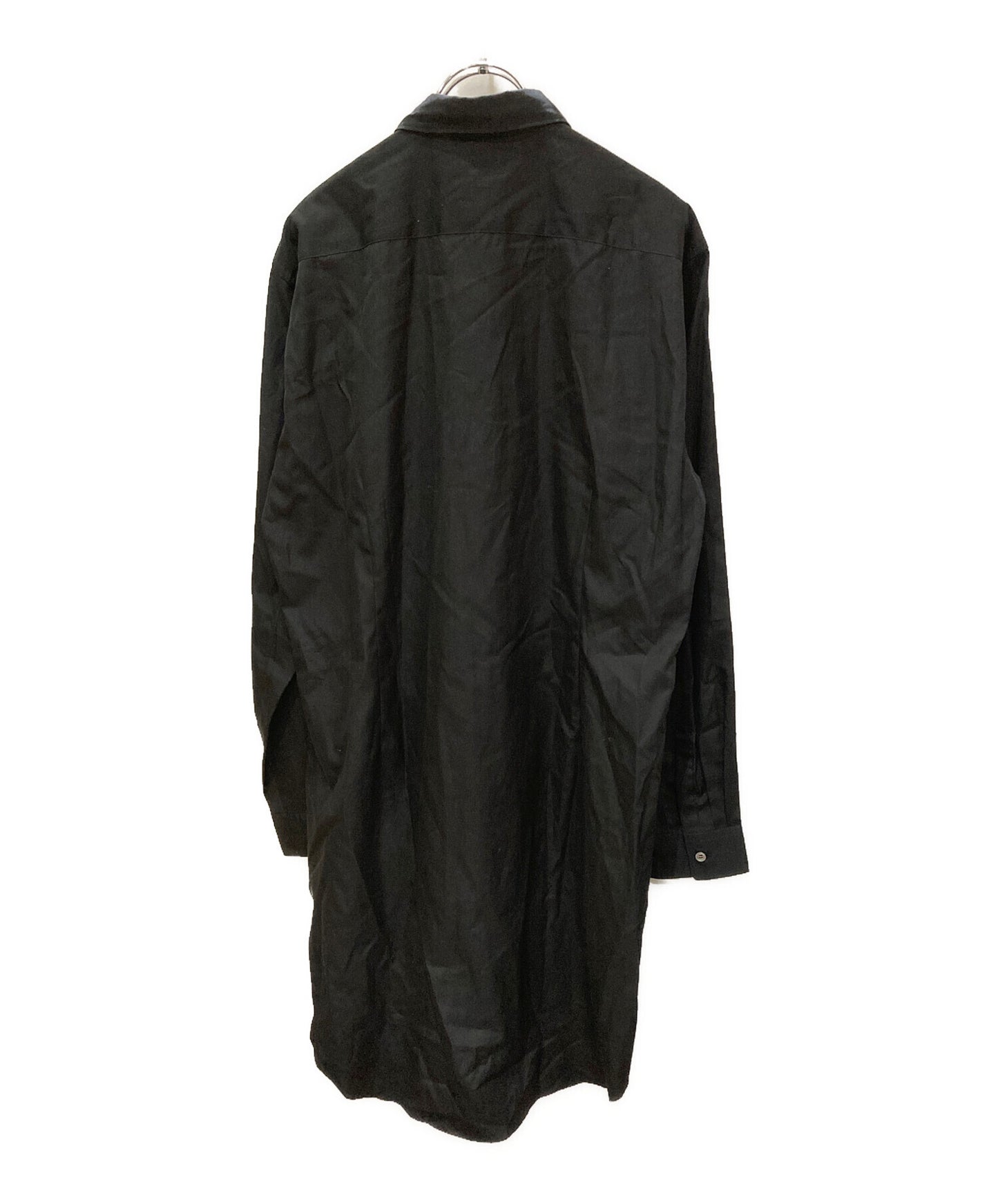 [Pre-owned] COMME des GARCONS HOMME PLUS Long Shirt with Velcro Tape Design PG-B024