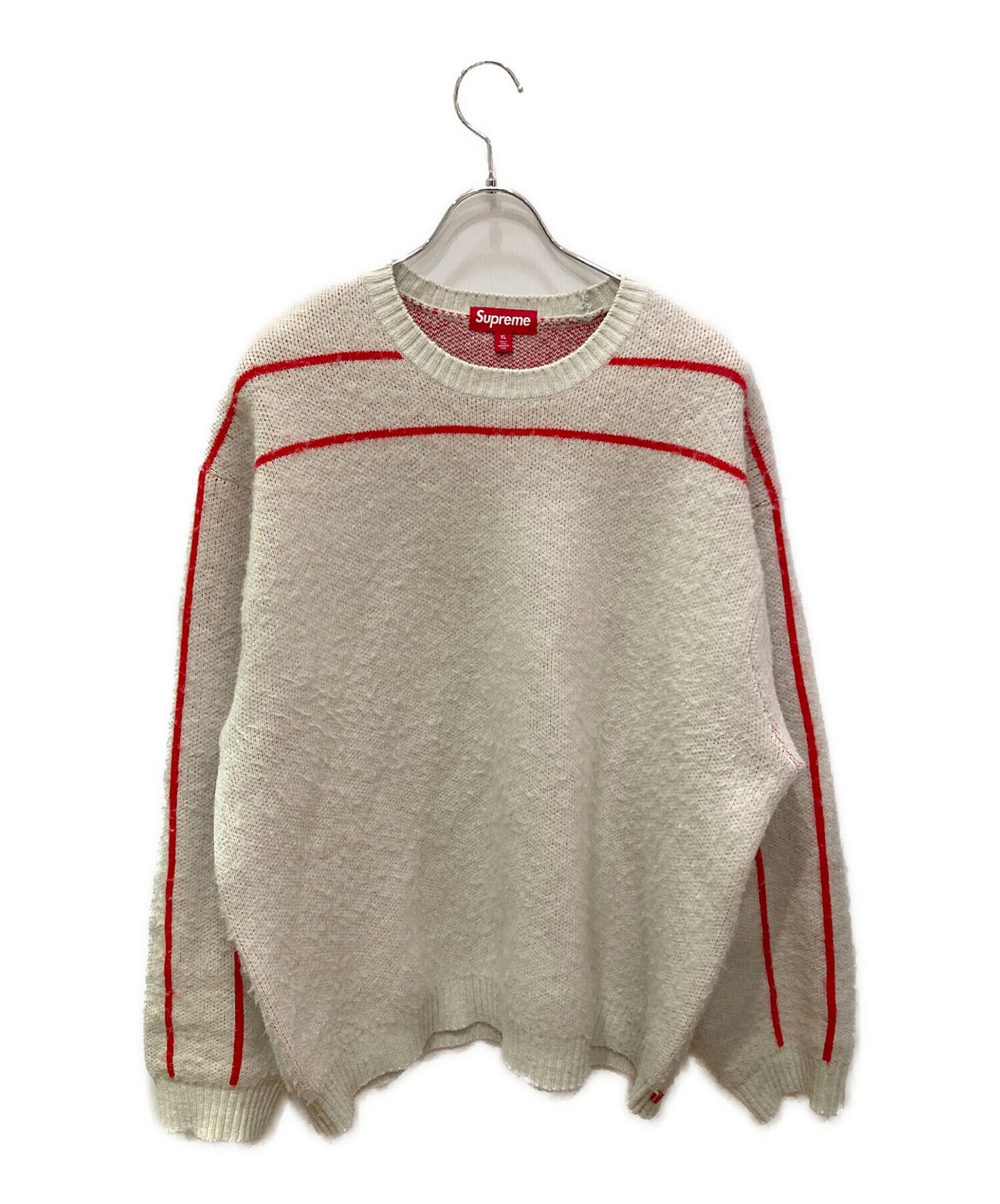[Pre-owned] SUPREME back stripe sweater