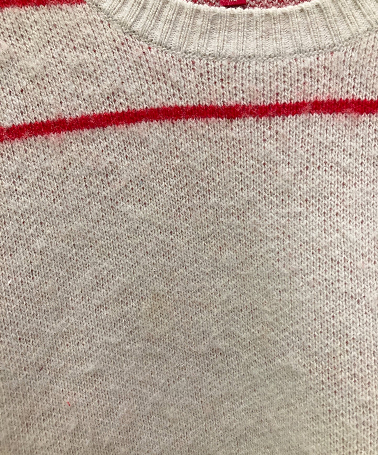 [Pre-owned] SUPREME back stripe sweater