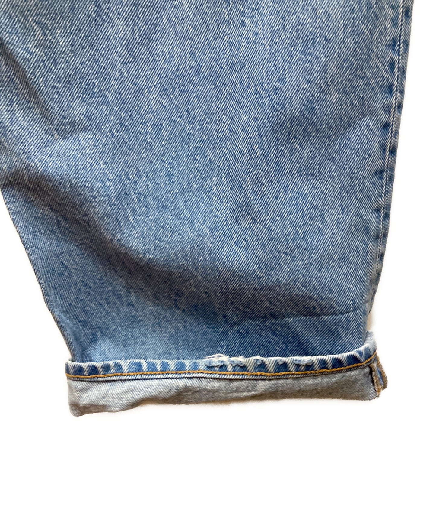 [Pre-owned] SUPREME Classic Logo Embroidery Baggy Jeans