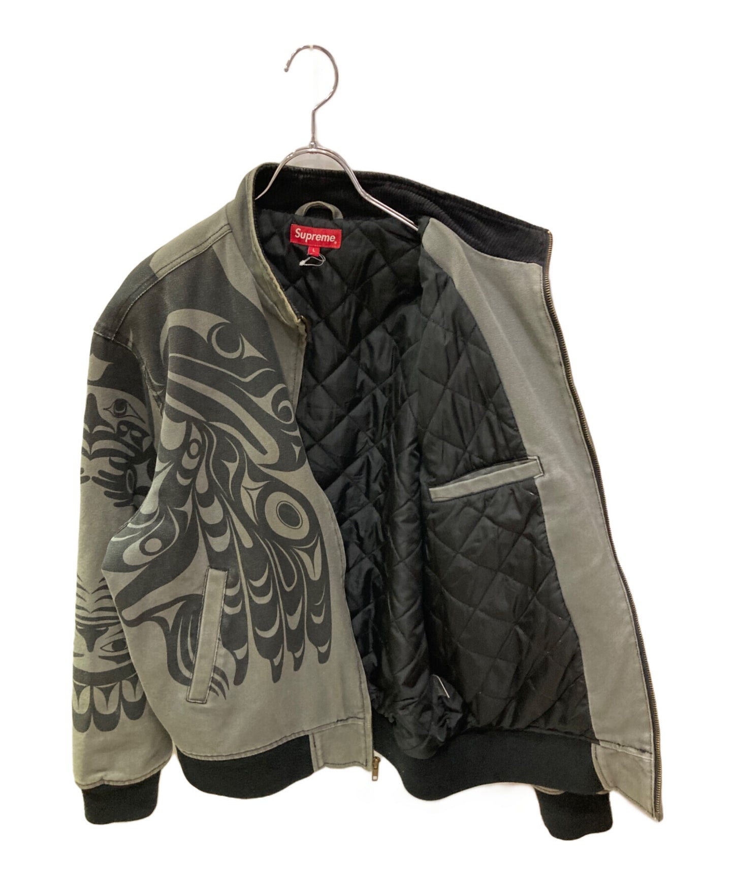 [Pre-owned] SUPREME zip-up jacket