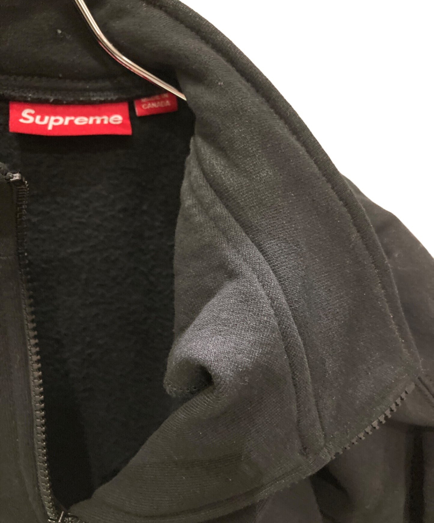 [Pre-owned] SUPREME Collegiate Half Zip Pullover