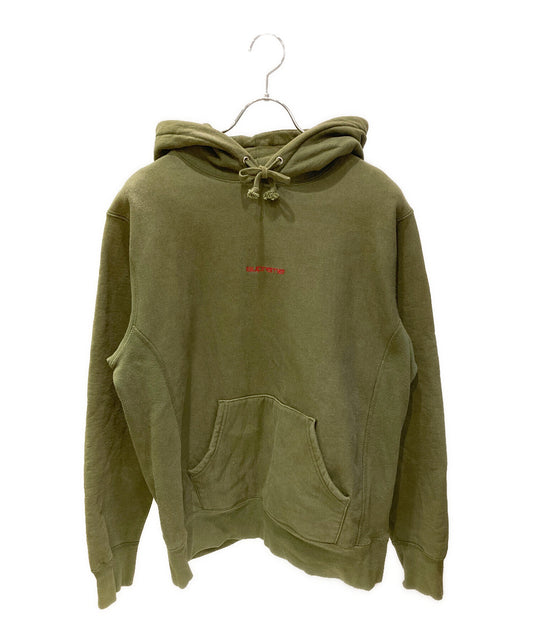 [Pre-owned] SUPREME Embroidered Logo Hoodie