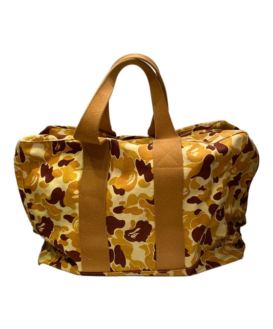 [Pre-owned] A BATHING APE ABC camo Boston bag