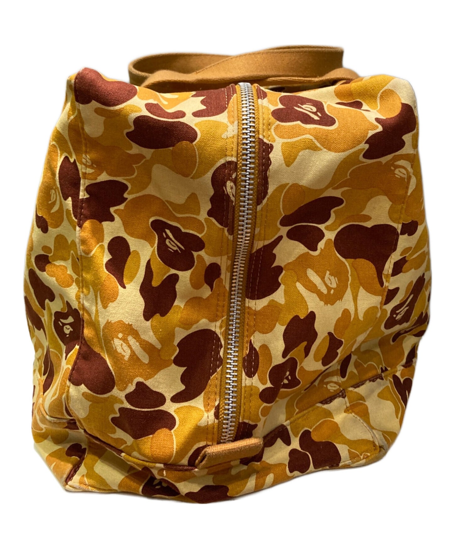 [Pre-owned] A BATHING APE ABC camo Boston bag