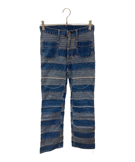 [Pre-owned] Hysteric Glamour Split Split Sea Snake Flared Denim Pants 2AP-9631
