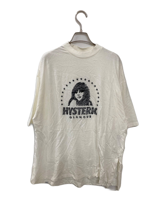 [Pre-owned] Hysteric Glamour Girl Embroidery Big Tee 01191CT01900