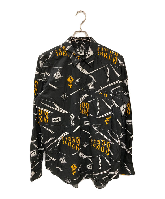 [Pre-owned] BLACK COMME des GARCONS Road sign printed shirt
