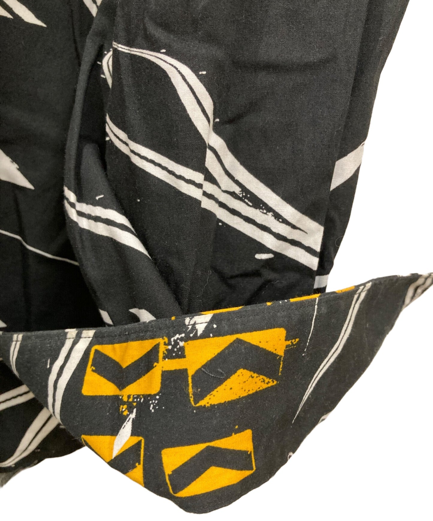 [Pre-owned] BLACK COMME des GARCONS Road sign printed shirt