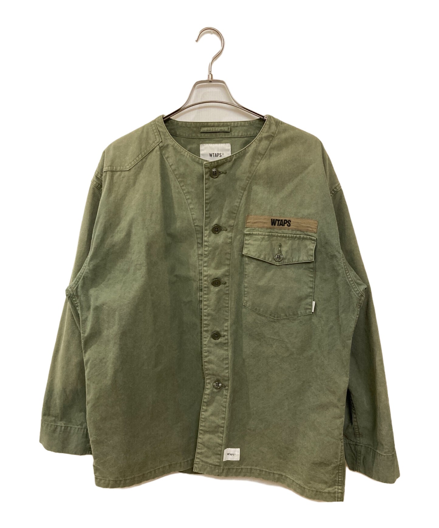 [Pre-owned] WTAPS SCOUT LS SHIRT 201TQDT-SHM01