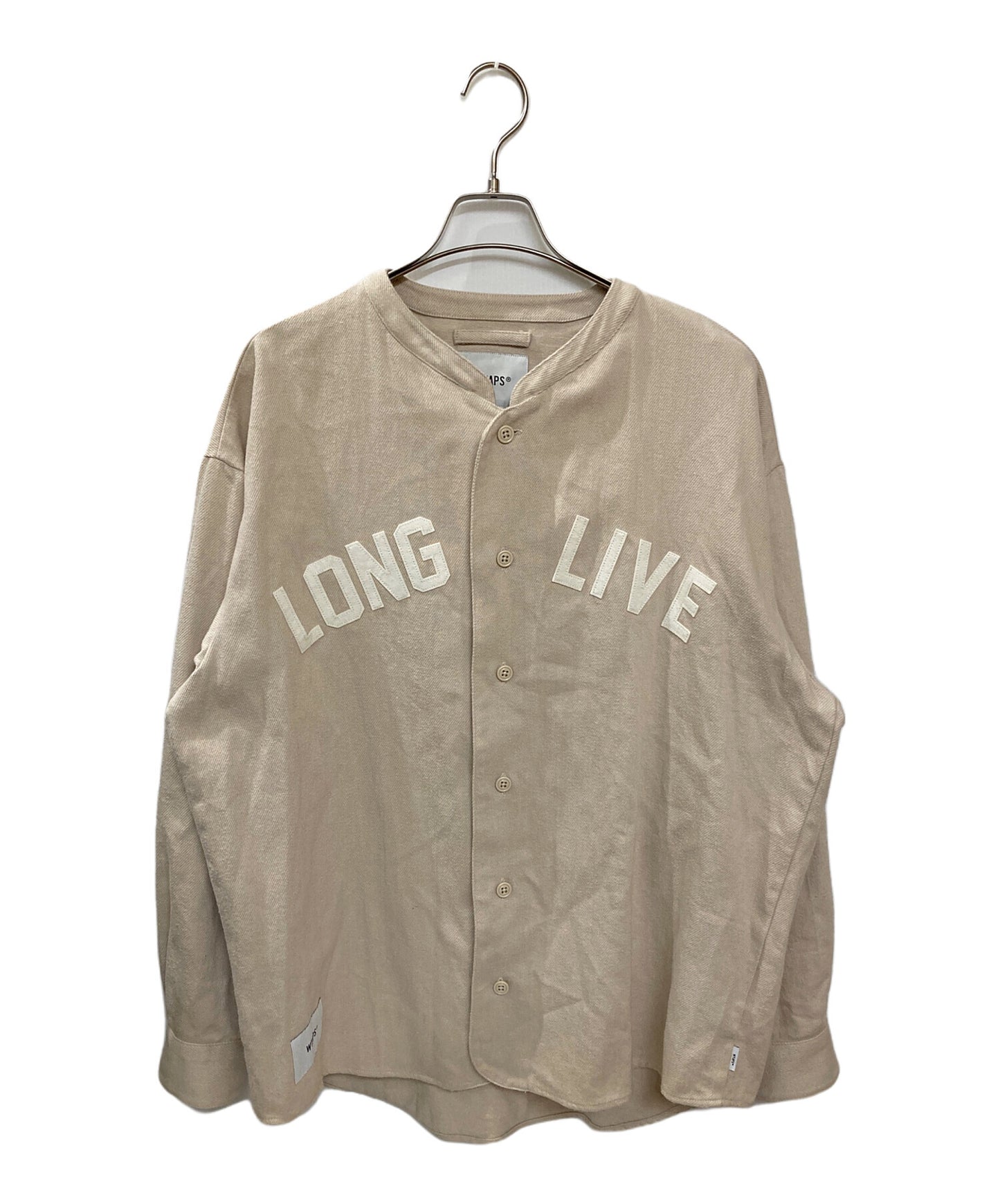 [Pre-owned] WTAPS LEAGUE L/S SHIRT 212TQDT-SHM04
