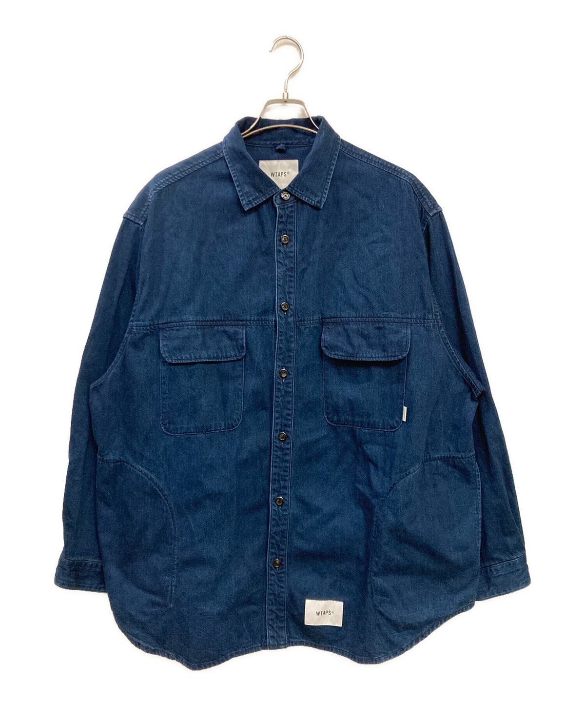 [Pre-owned] WTAPS WCPO / LS / COTTON. denim / Denim shirt 231wvdt-shm01