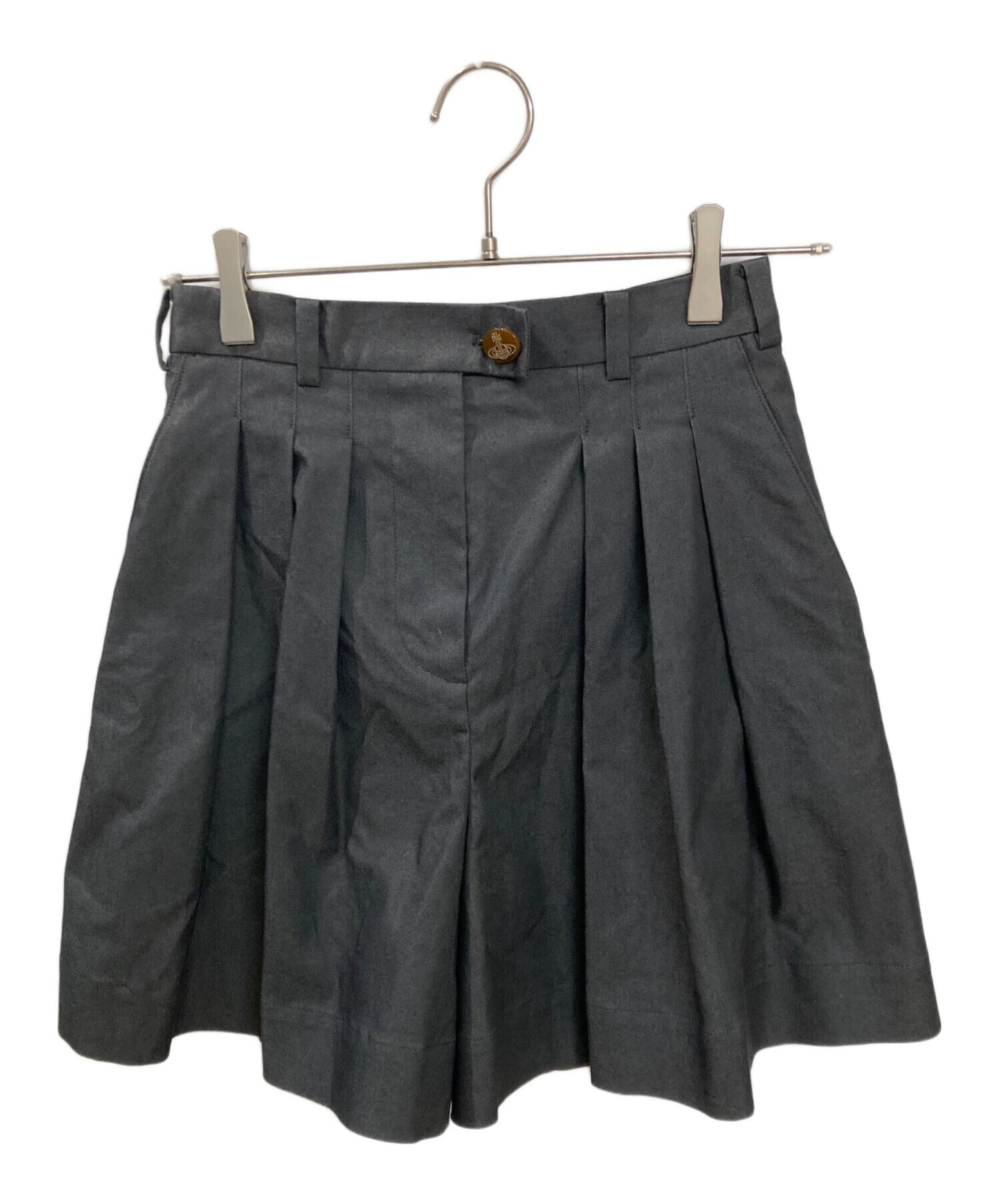 [Pre-owned] Vivienne Westwood RED LABEL Orb Button Pleated Shorts