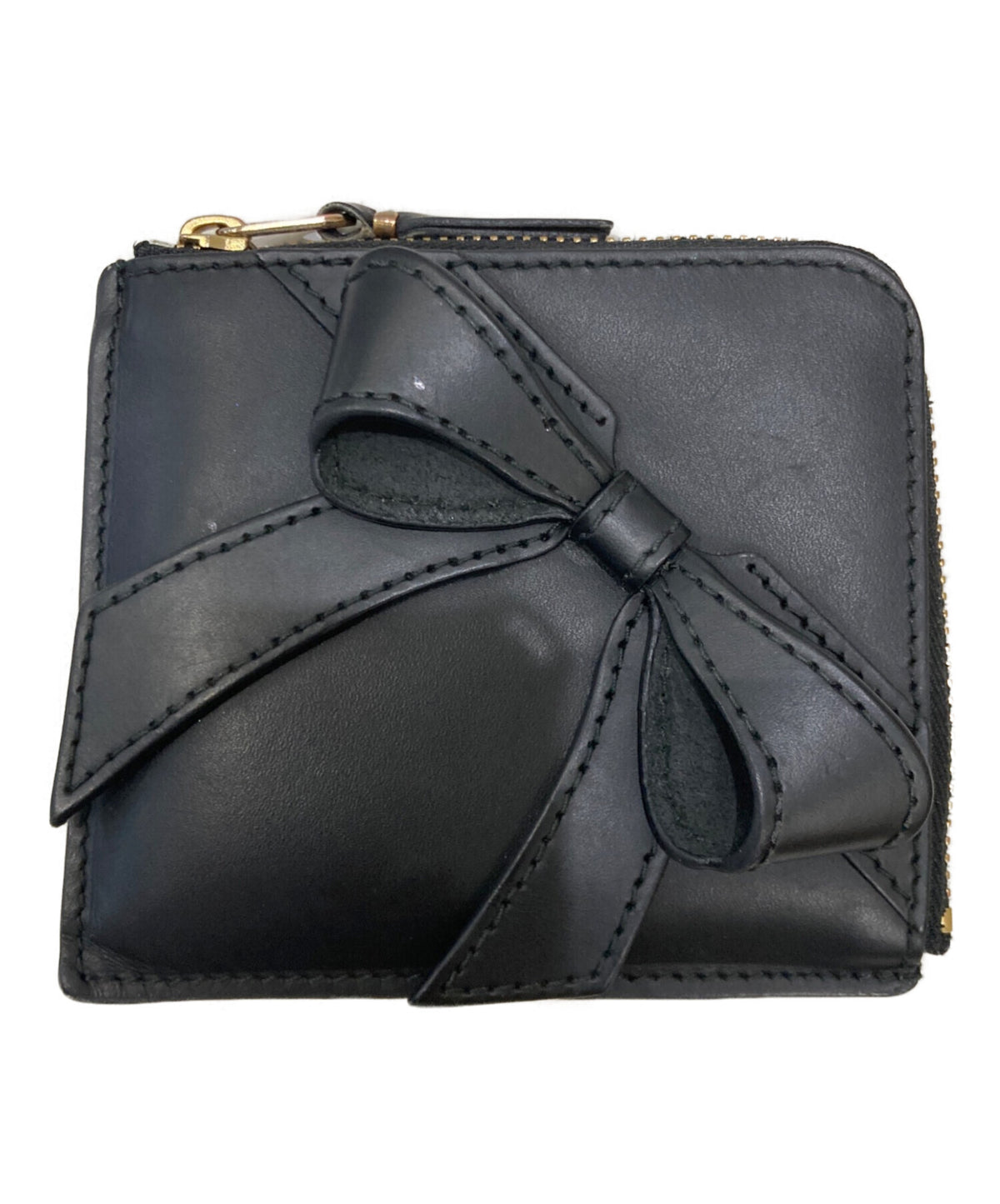 [Pre-owned] COMME des GARCONS BIG BOW L-Shaped Coin Purse SA3100BB