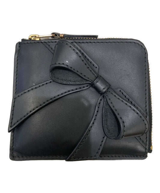 [Pre-owned] COMME des GARCONS BIG BOW L-Shaped Coin Purse SA3100BB