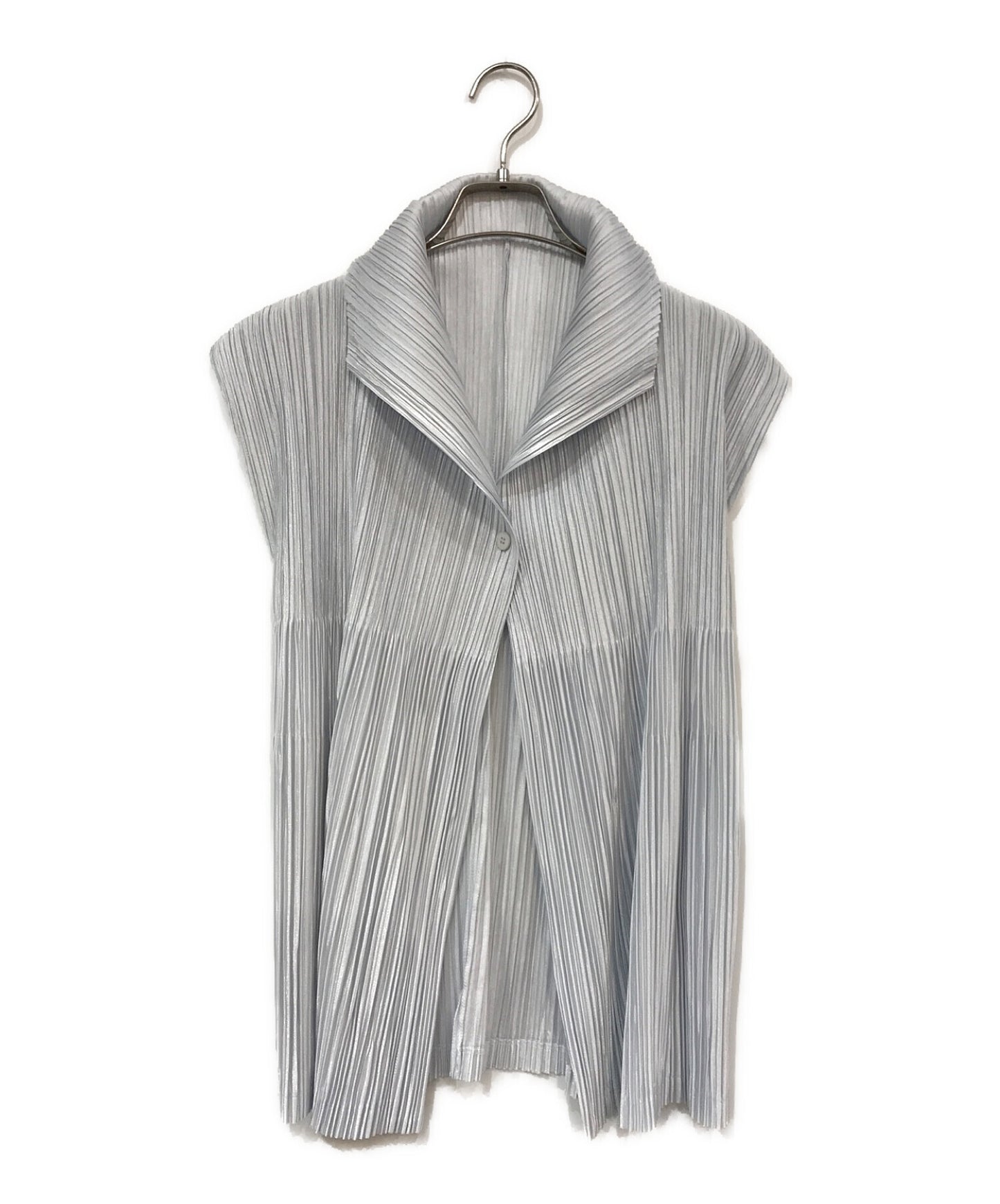 [Pre-owned] PLEATS PLEASE Sleeveless pleated blouse PP41-JE181