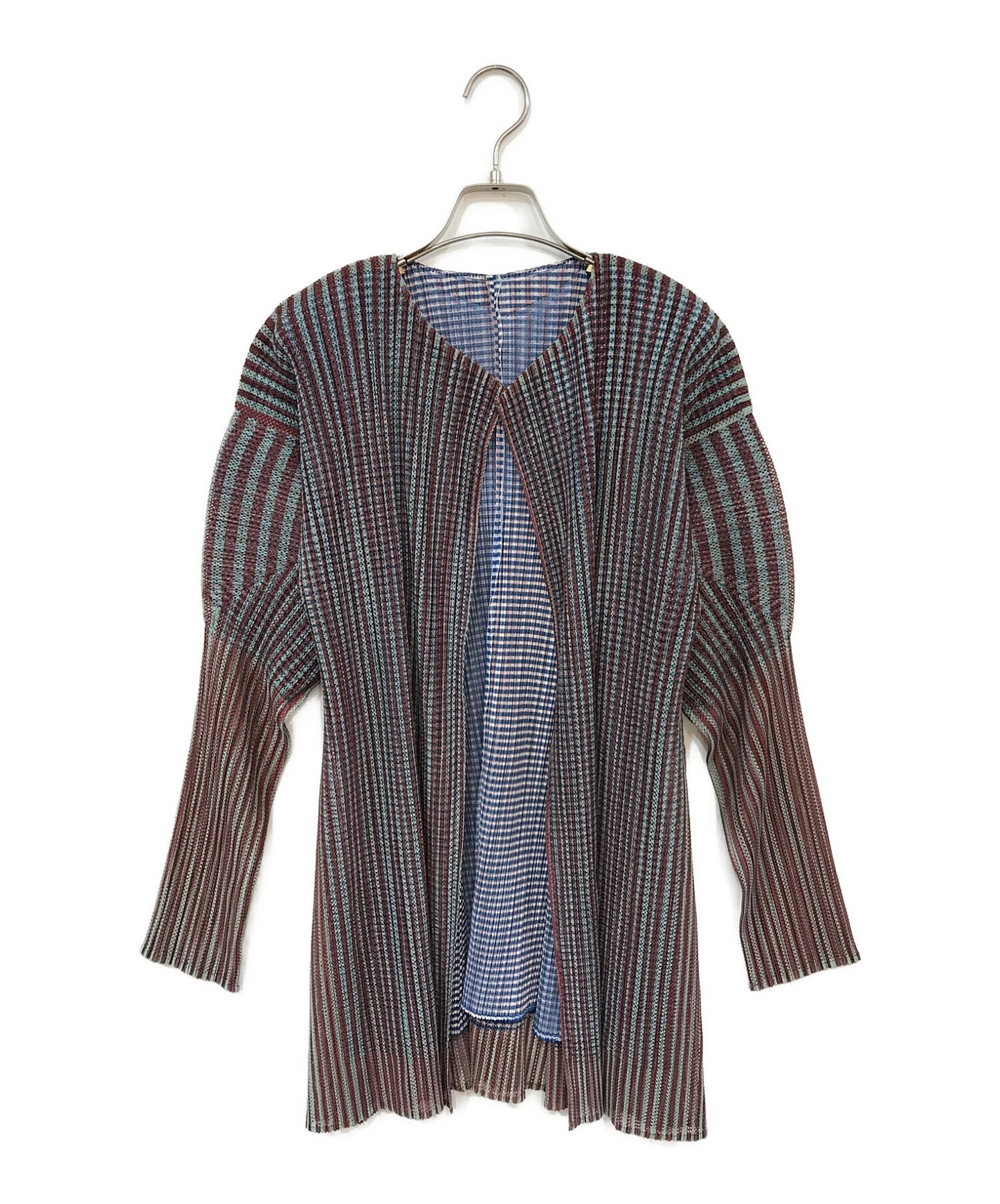 [Pre-owned] PLEATS PLEASE Pleated Topper Cardigan PP14-JO163