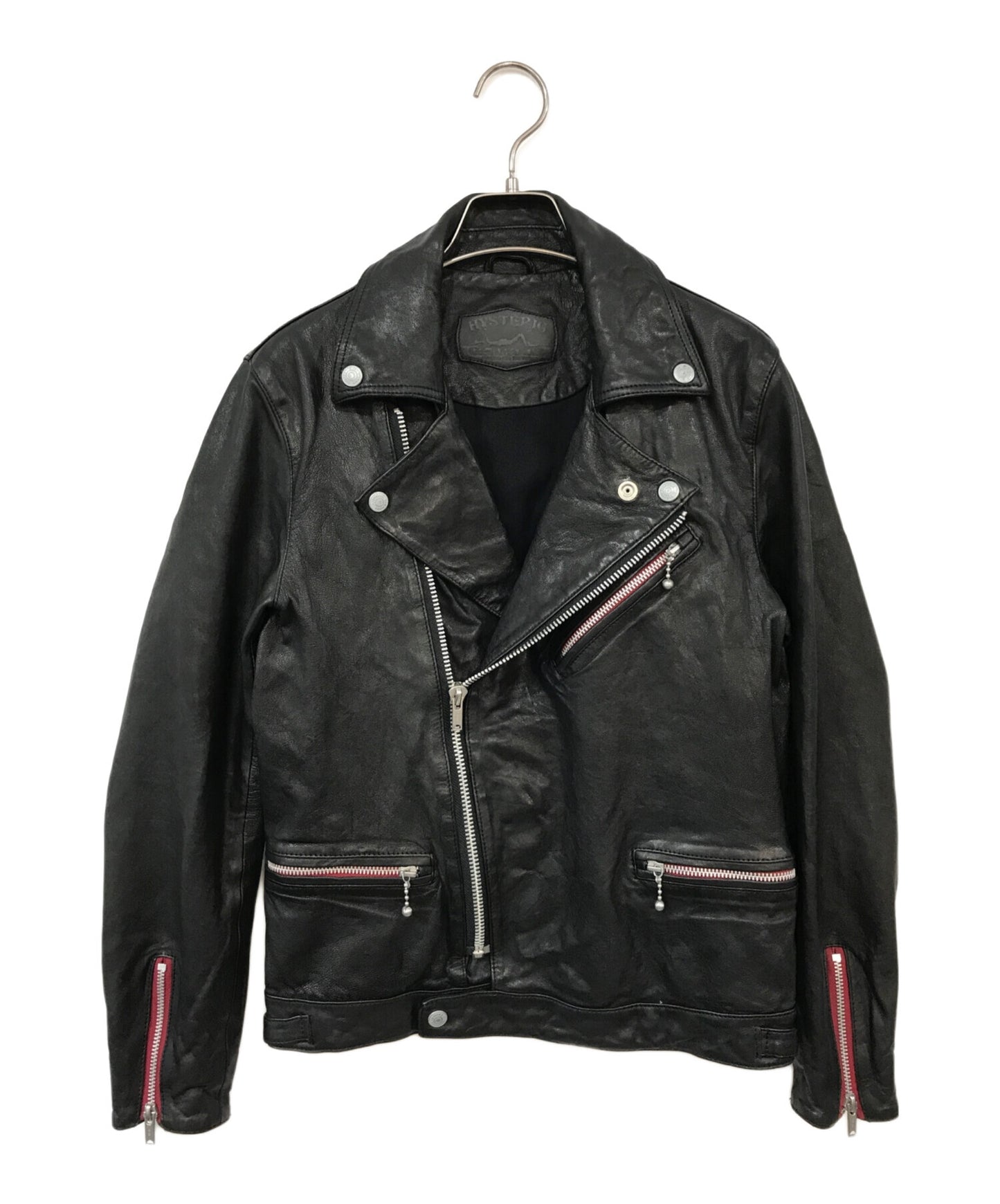 [Pre-owned] Hysteric Glamour Lamb Leather Double Riders Jacket 0203LB01