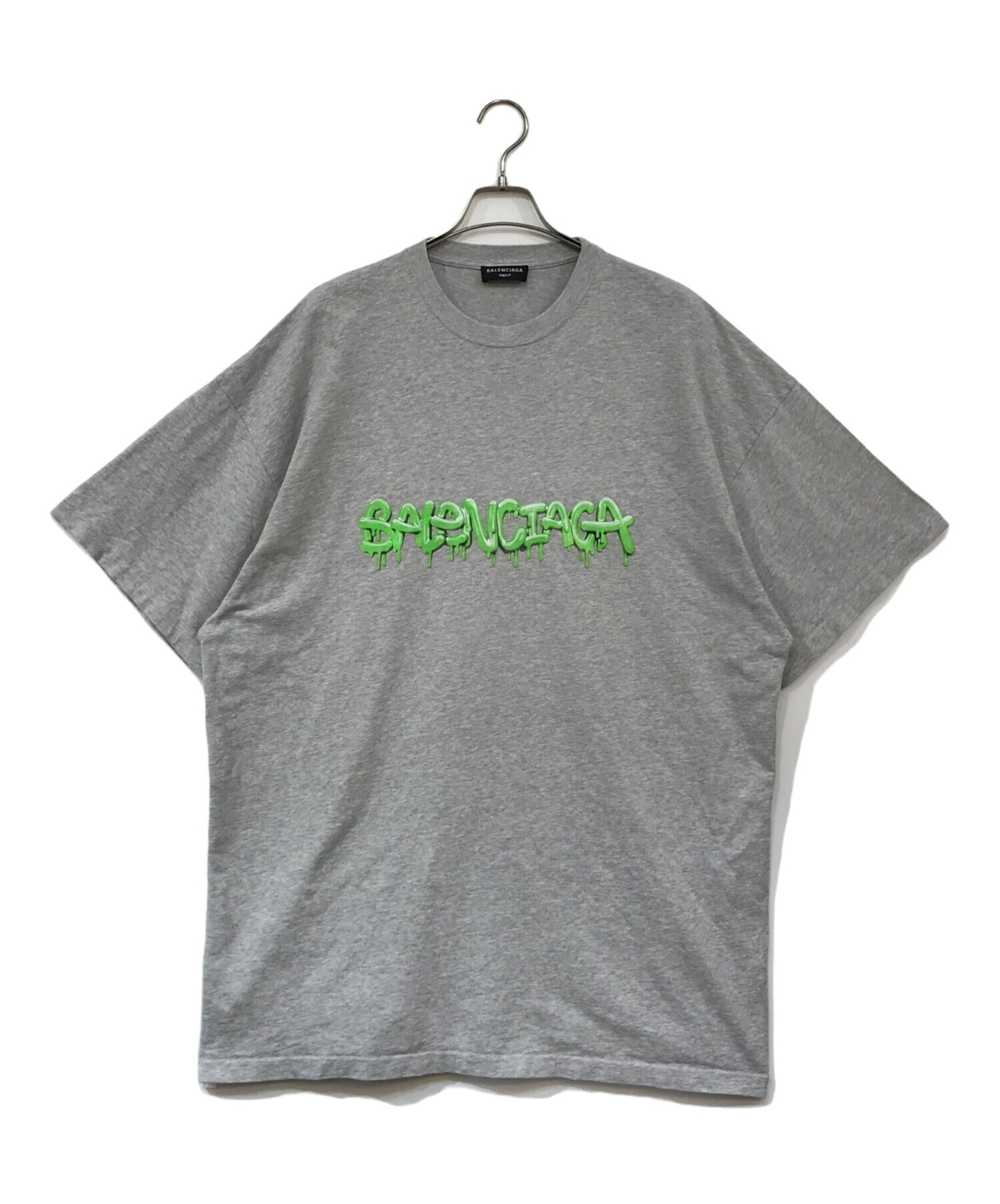 [Pre-owned] BALENCIAGA Slime Logo T-SHIRTS 676589 TLVF1