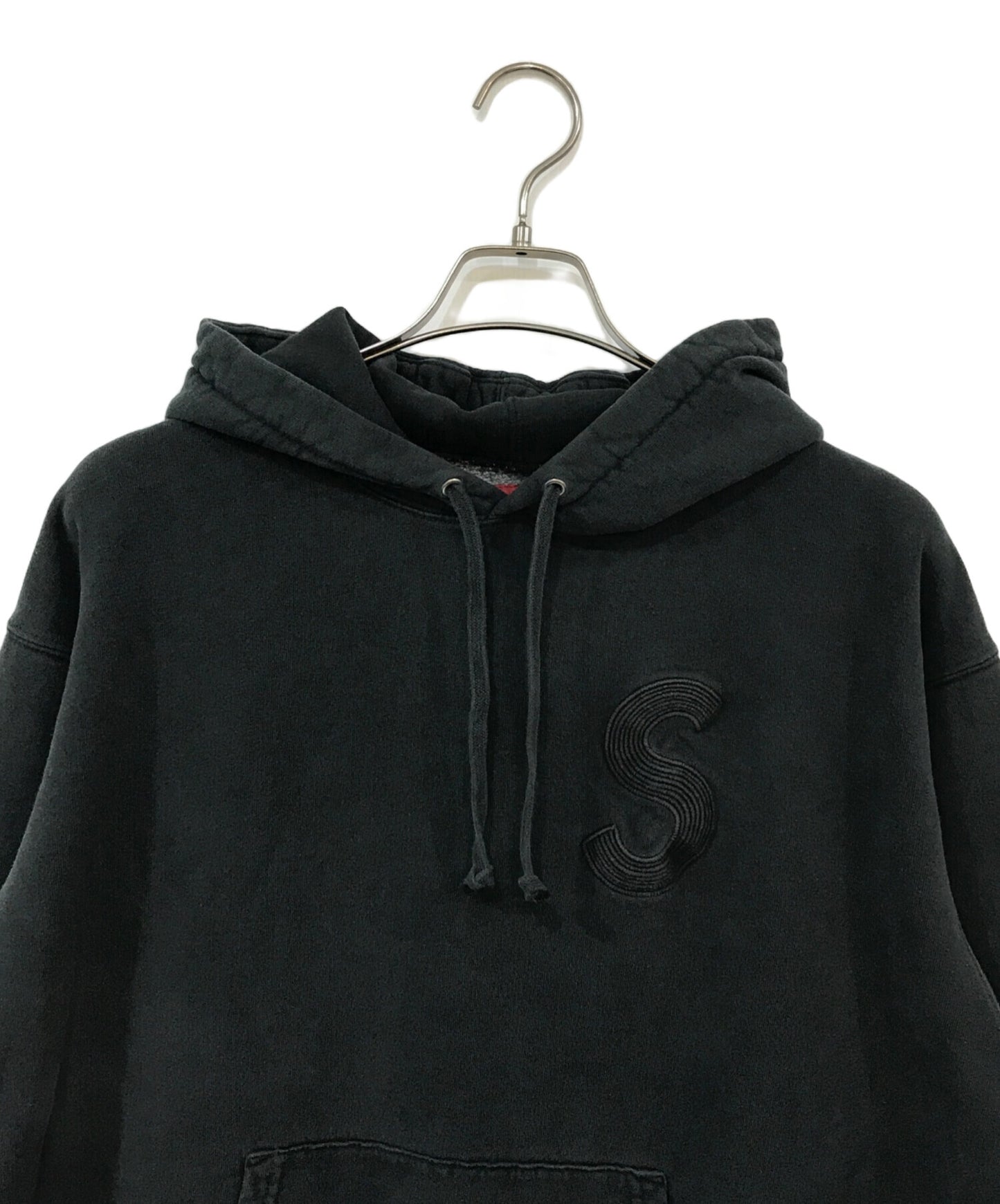 [Pre-owned] SUPREME Overdyed S Logo Hooded Sweatshirt