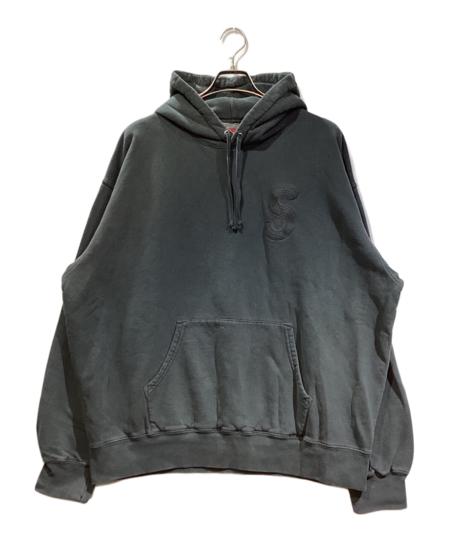[Pre-owned] SUPREME Overdyed S Logo Hooded Sweatshirt
