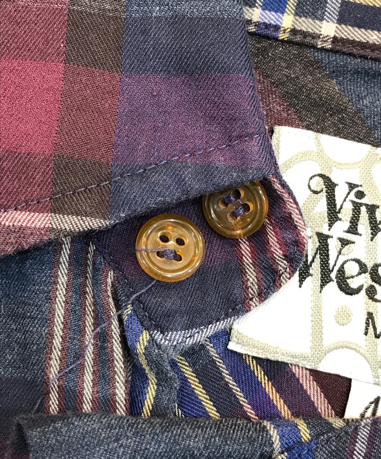 [Pre-owned] Vivienne Westwood man checked shirt