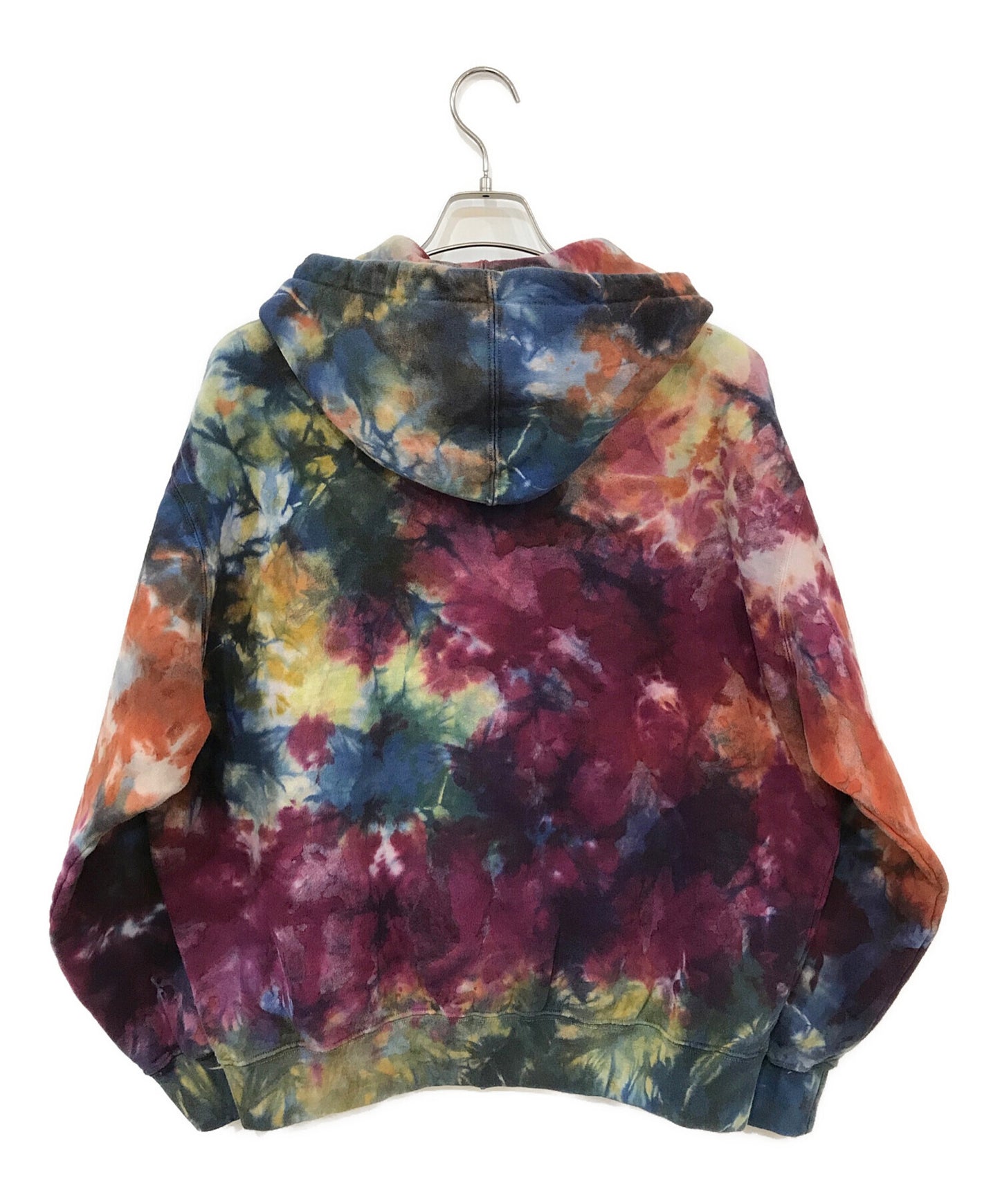 [Pre-owned] SUPREME Overdyed Small Box Zip Up Hooded Sweatshirt